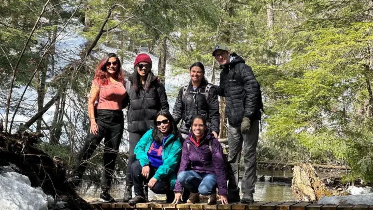 A group on Muskoka Adventures by Toronto EcoAdventures